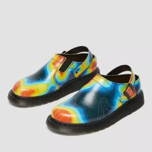 Dr. Martens Colorful Wave Mules - Picture 13 of 16